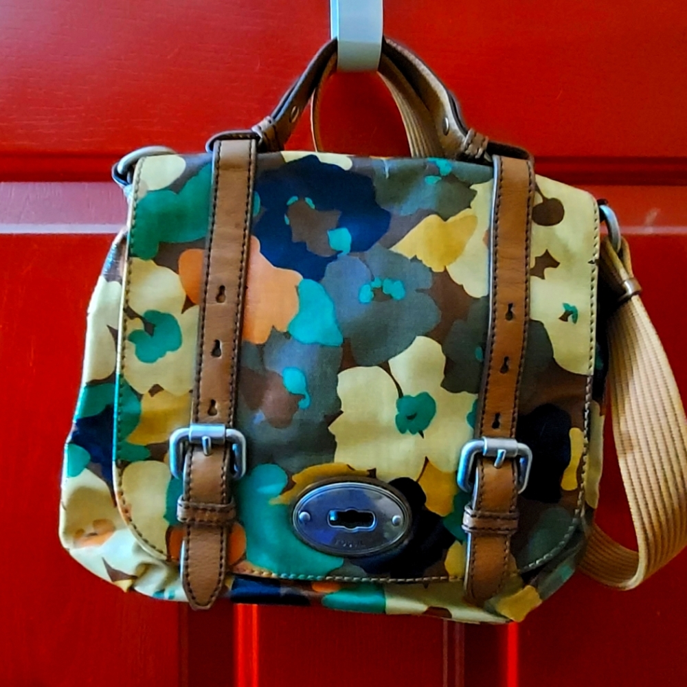 Floral Fossil Purse